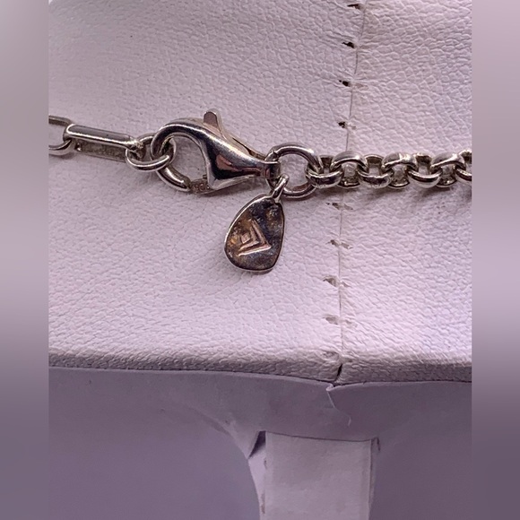 Silpada’s Sterling FIERY PERSONALITY Reversible Pendant & TIMELESS Chain Set - Picture 6 of 13